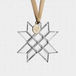 Annual holiday ornament Paper Star 2023