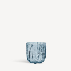 Crackle vase circular 121mm