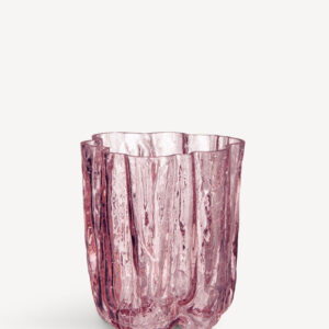 Crackle vase pink 121mm